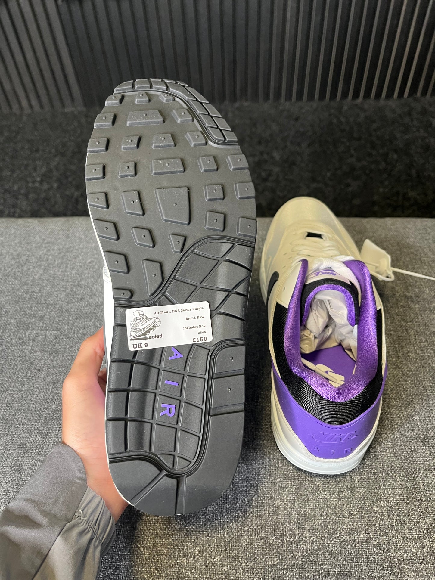 Air Max 1 DNA Series Purple Punch UK 9 2646