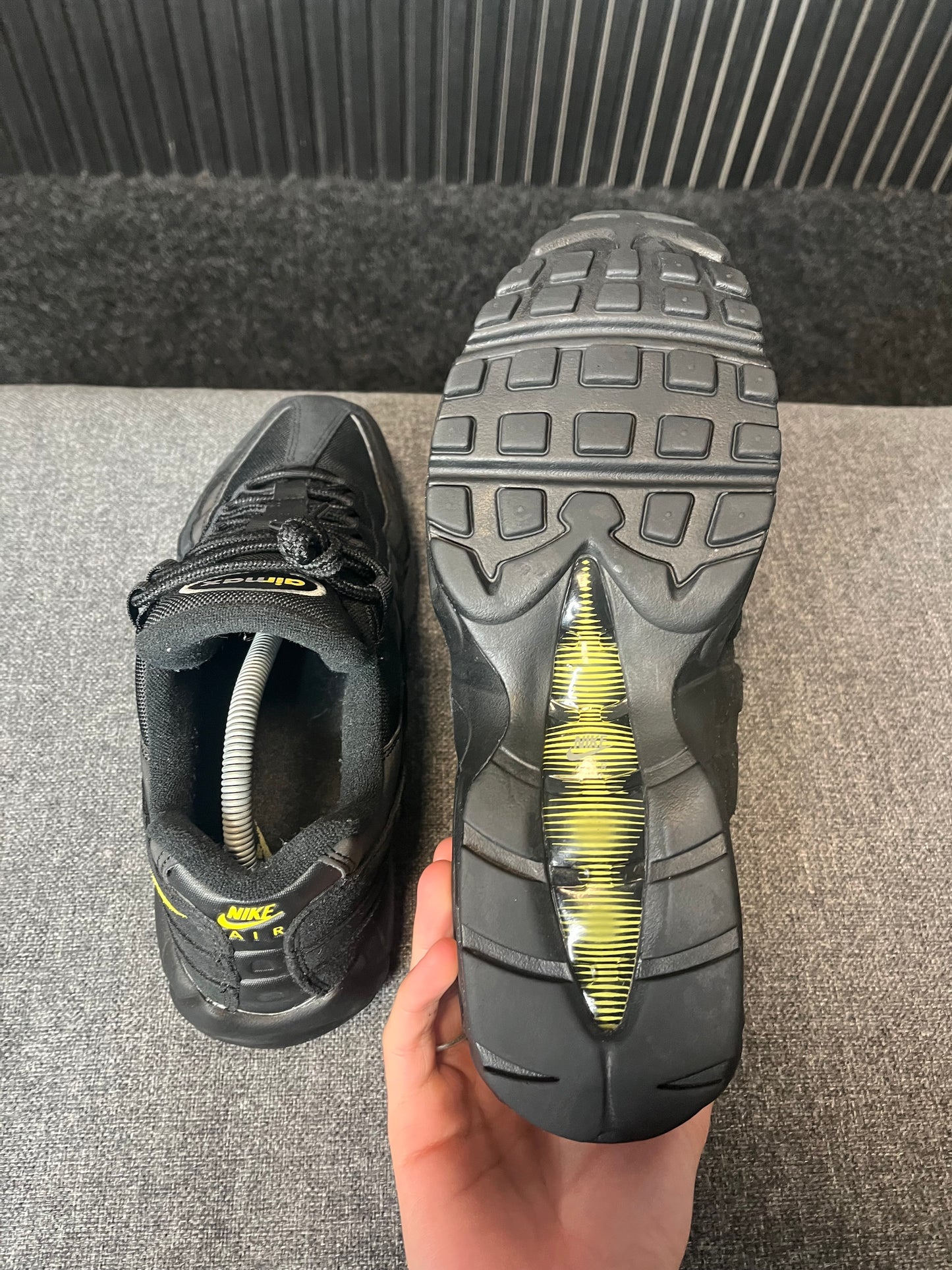 Air Max 95s Yellow Strike UK 9 3409
