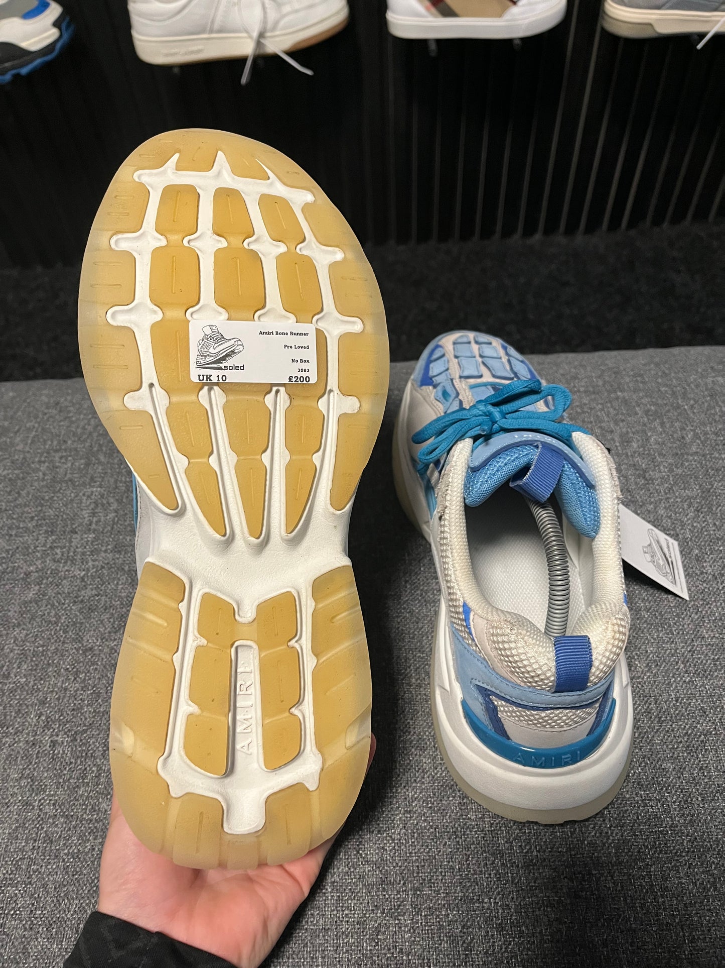 Amiri Bone Runner UK 10 3583