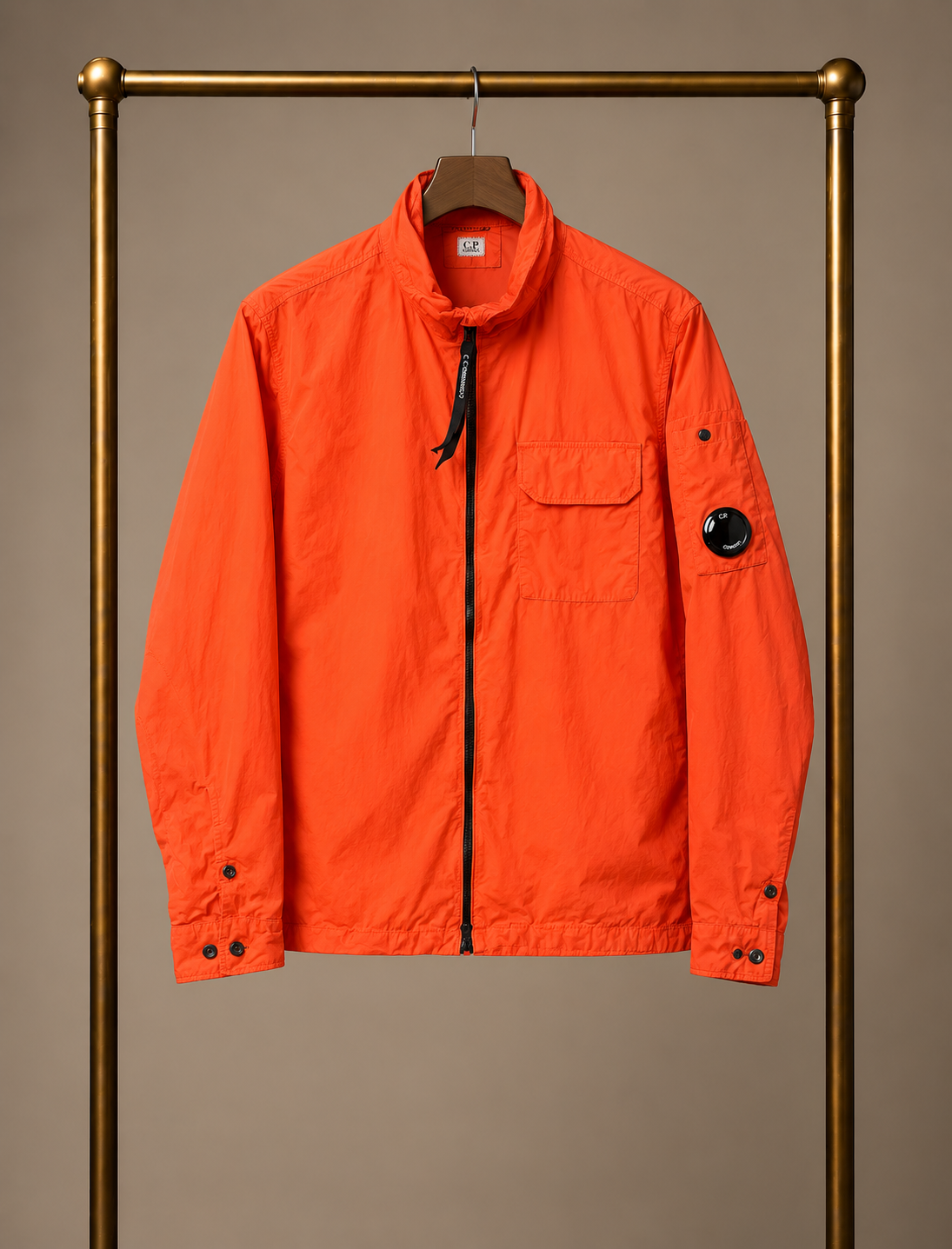 Orange CP Overshirt Large 3694