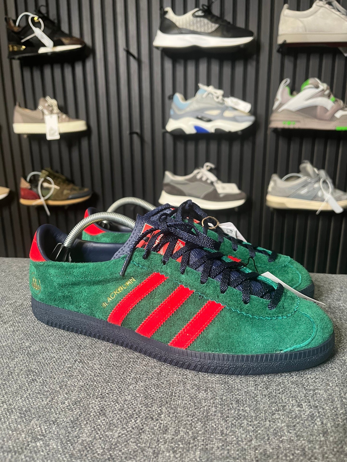 Adidas Blackburn Green UK 9 3456
