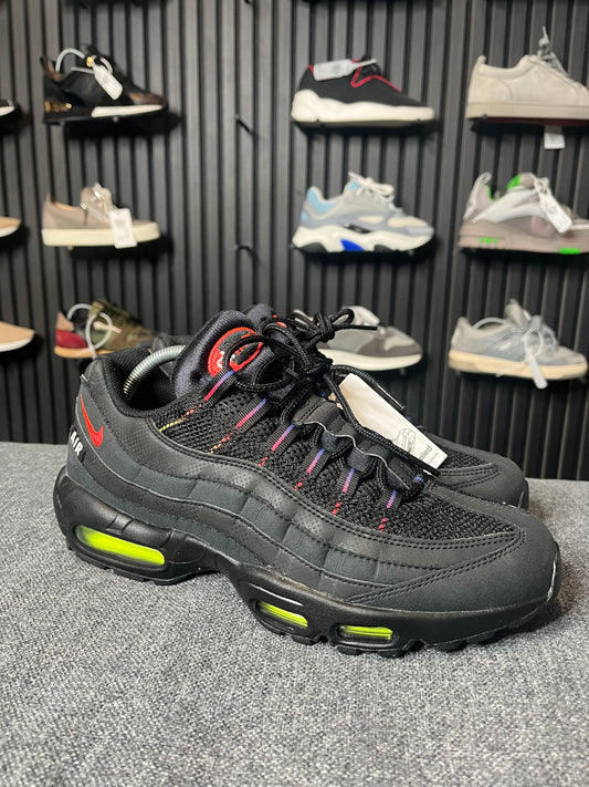 Air Max 95s Black Reflective Volt UK 9 3410
