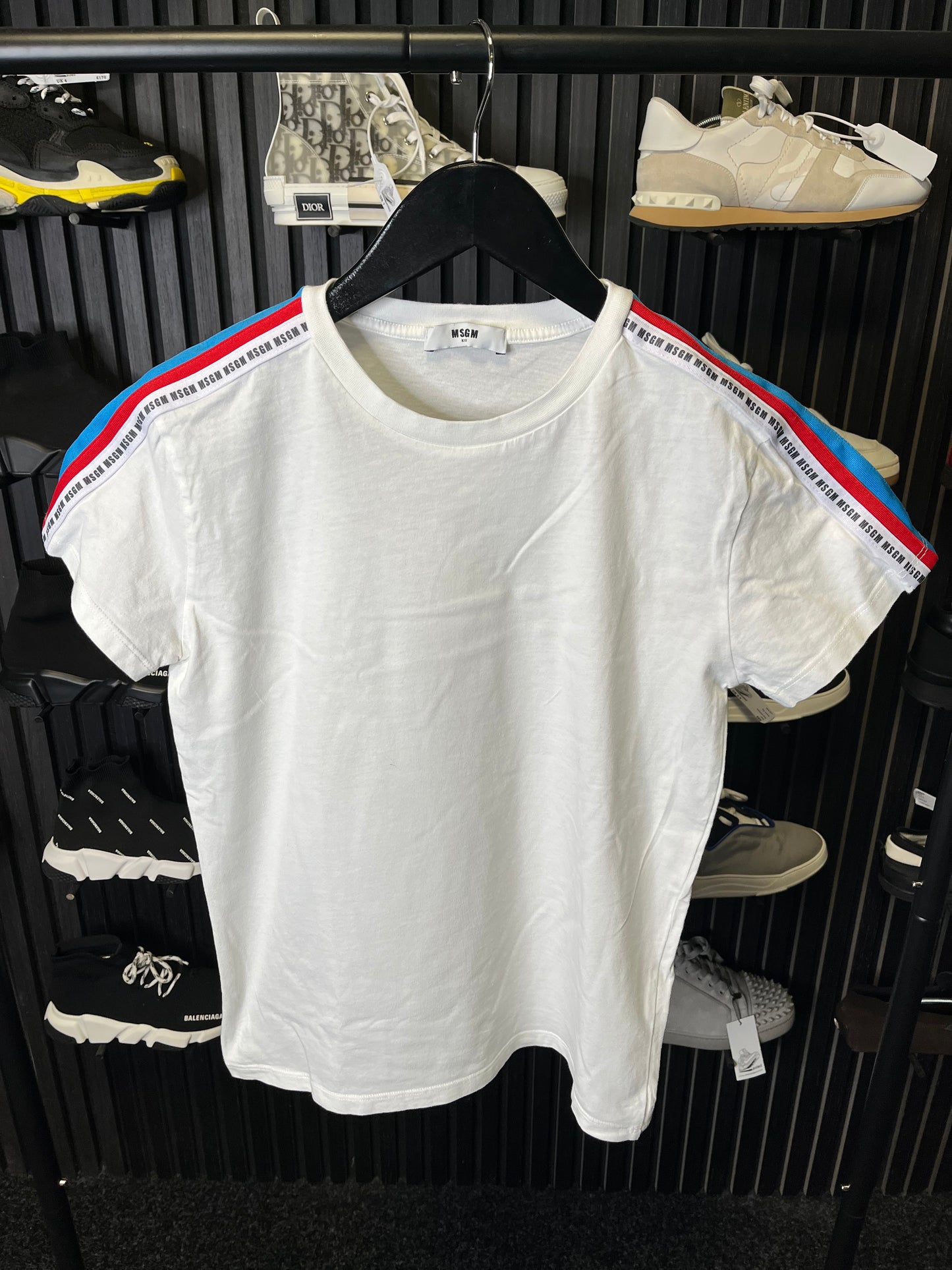 MSGM T-Shirt White Age 12 3148