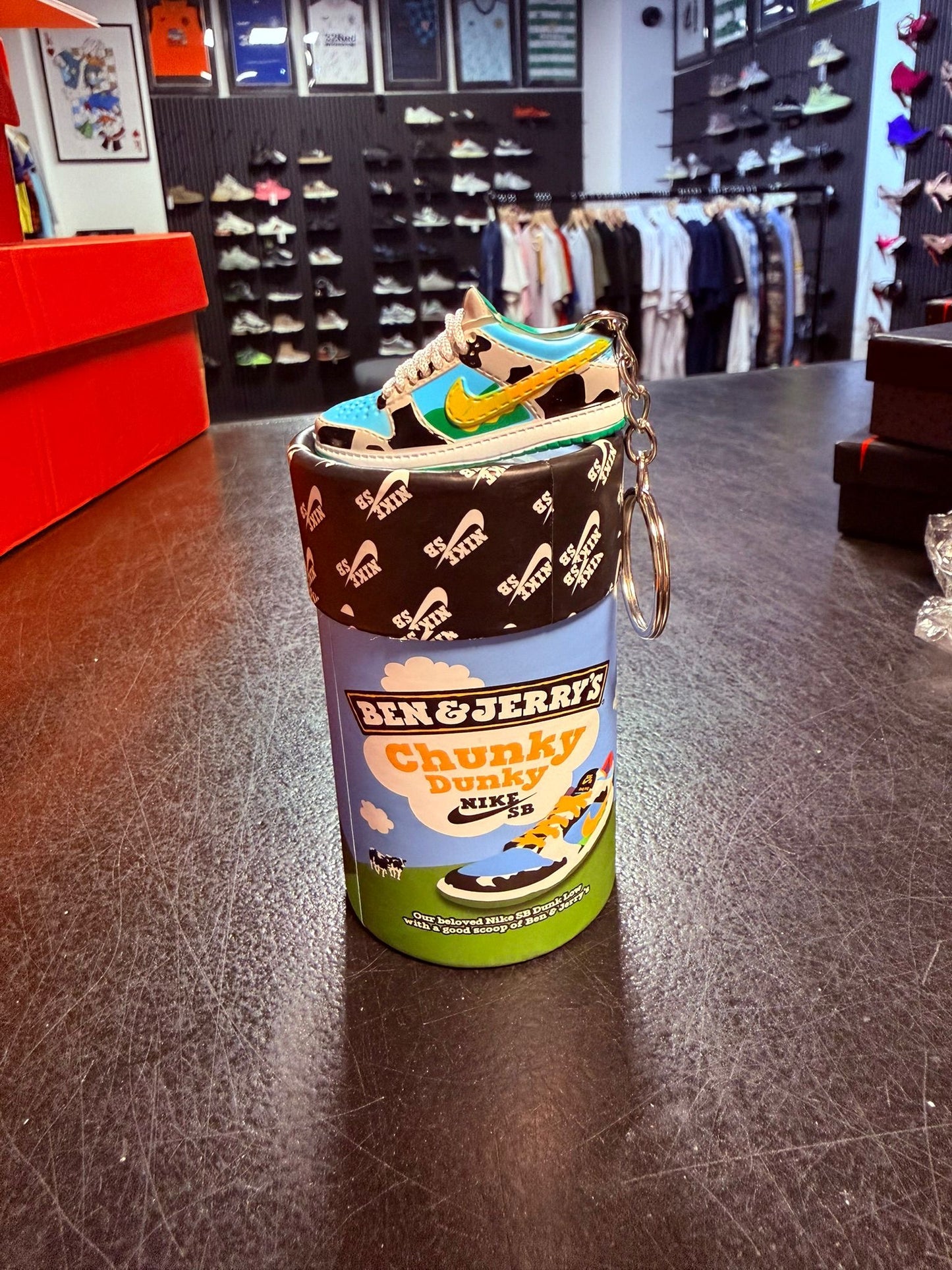 Mini Sneaker Keyrings 3445