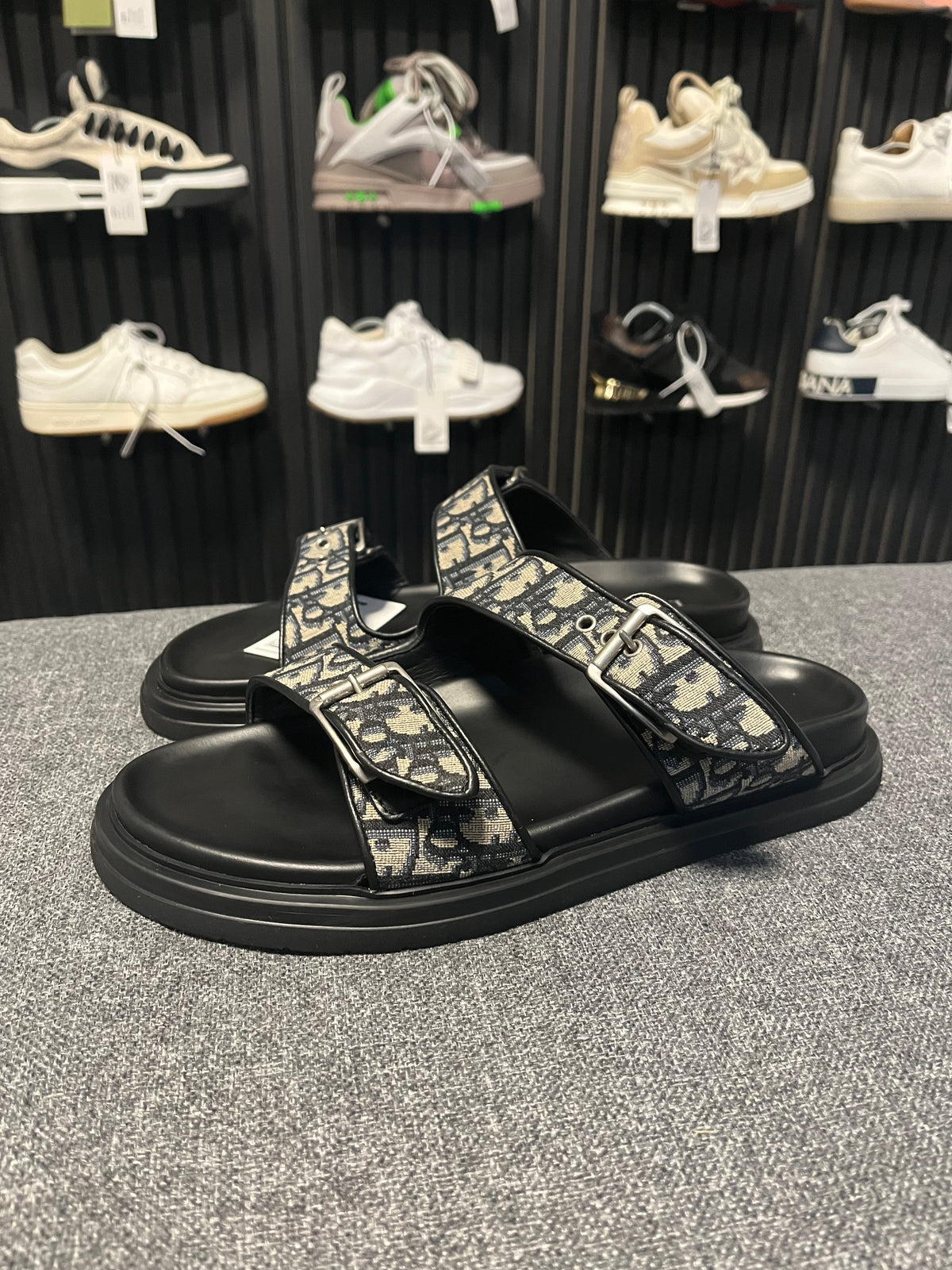Dior Jacquard Sandals UK 9.5 3781