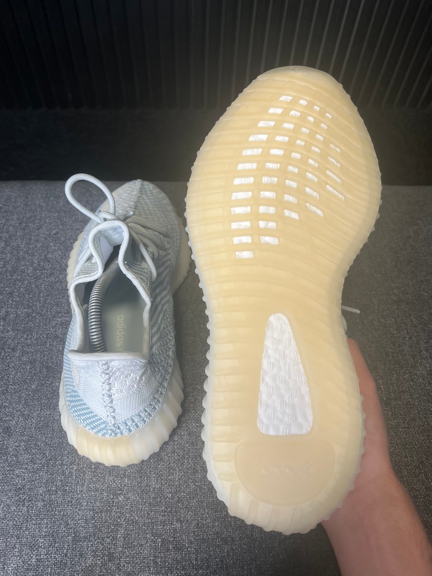 Yeezy 350 Cloud White UK 9 3463