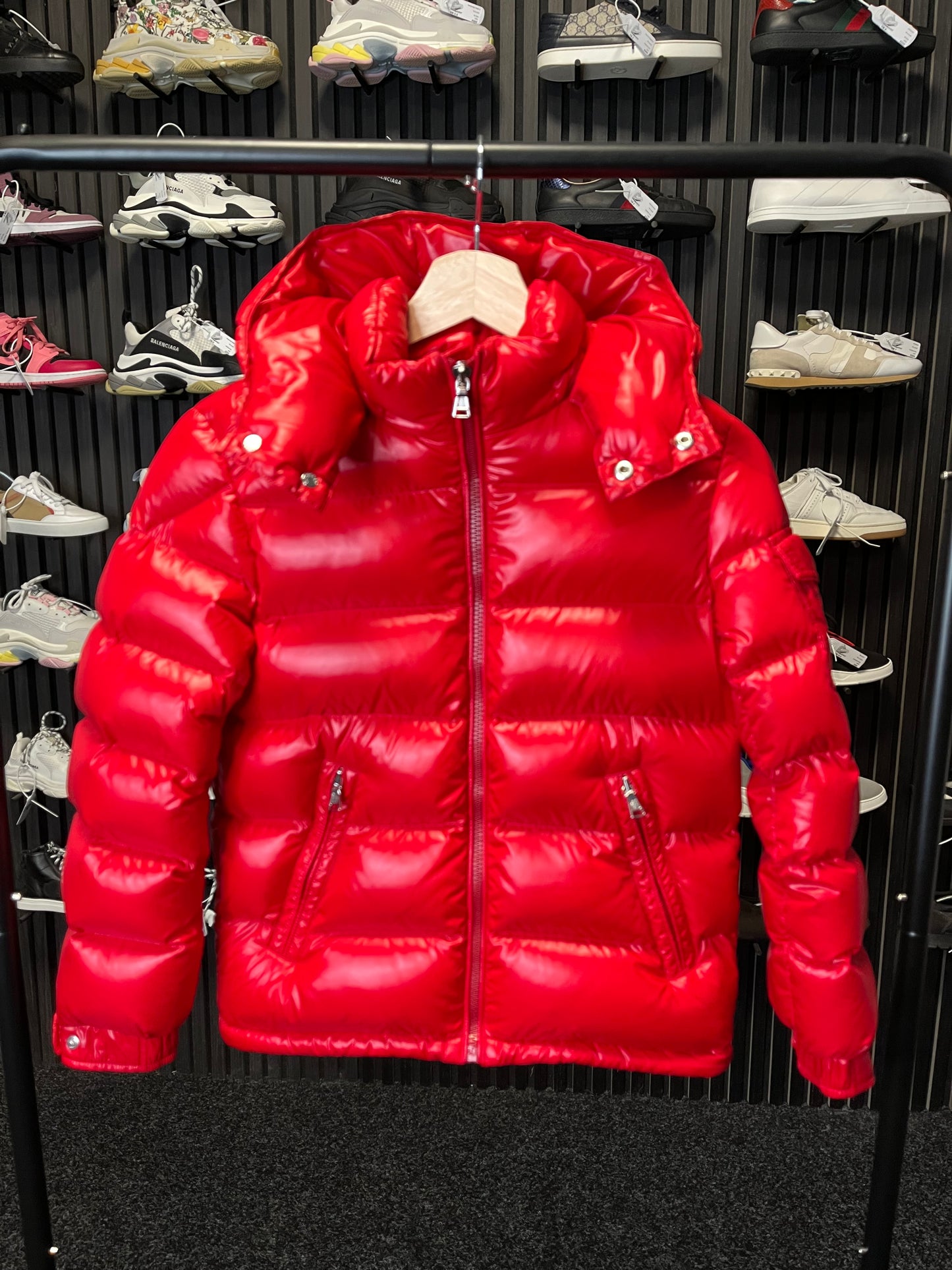 Moncler Maya Jacket Red Age 10 2760