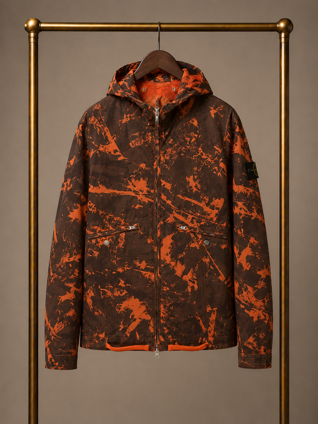 Stone Island Camo Jacket Medium 3697