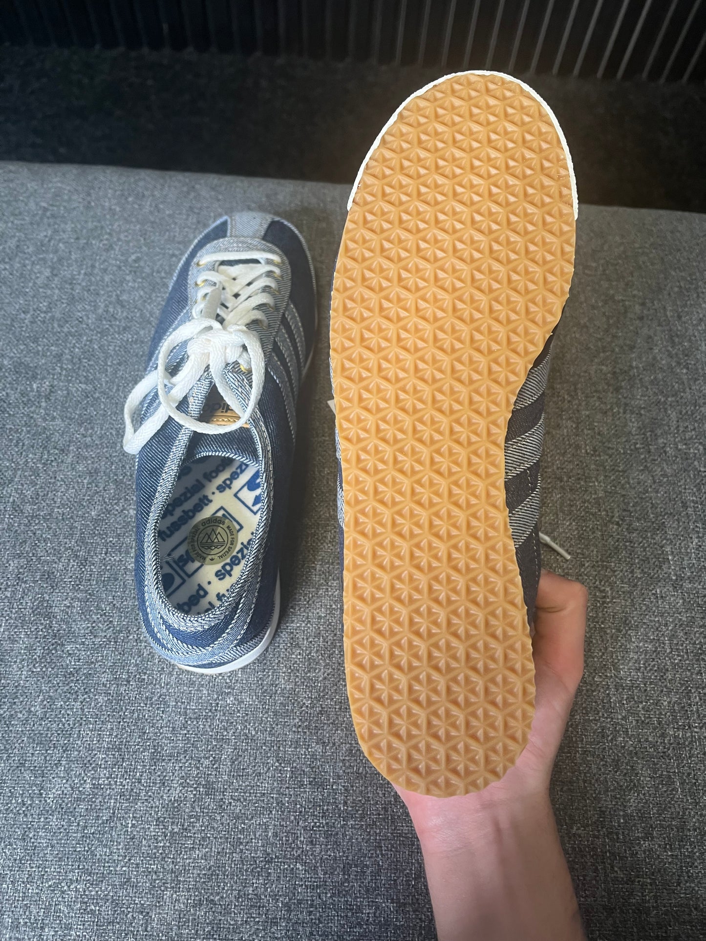 Adidas Denim Italia UK 8.5 3460