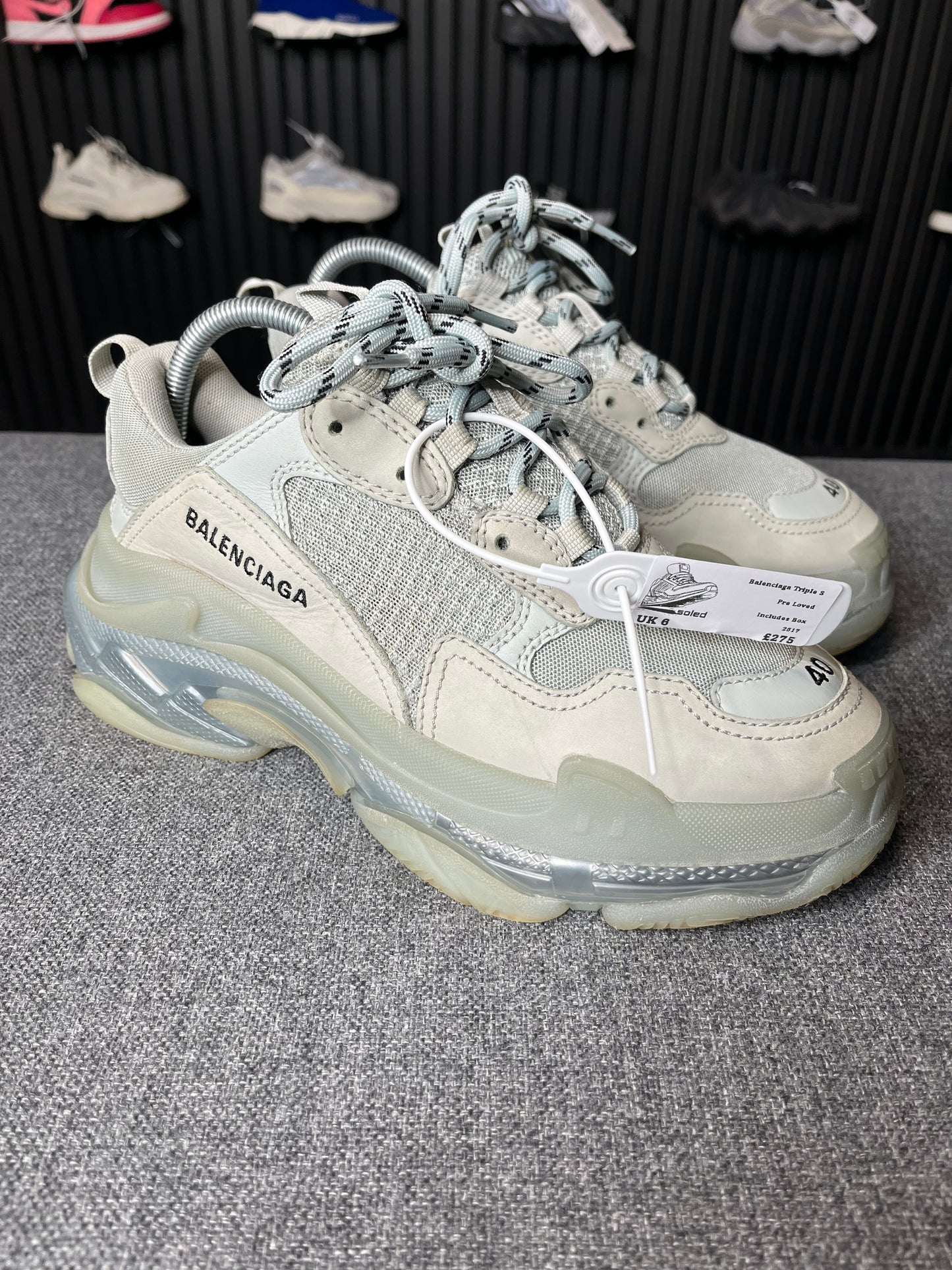 Balenciaga Triple S Grey UK 6 2517