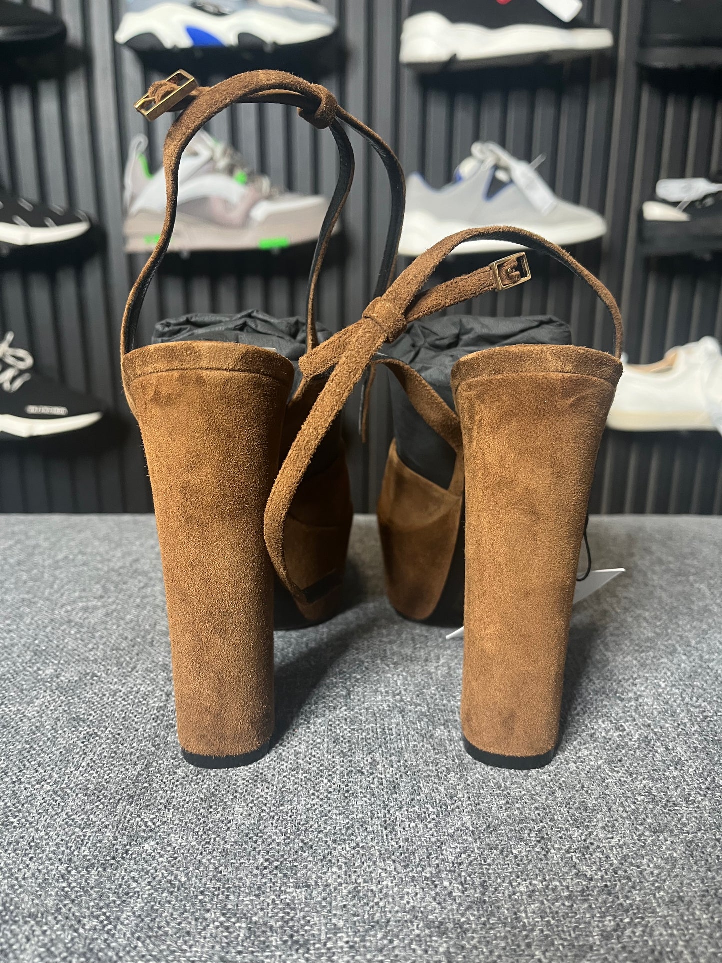 YSL Jodie Platform Heels UK 5 3223