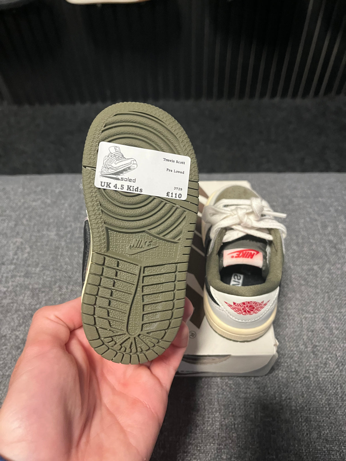 Travis Scott UK 4.5 Kids 3729