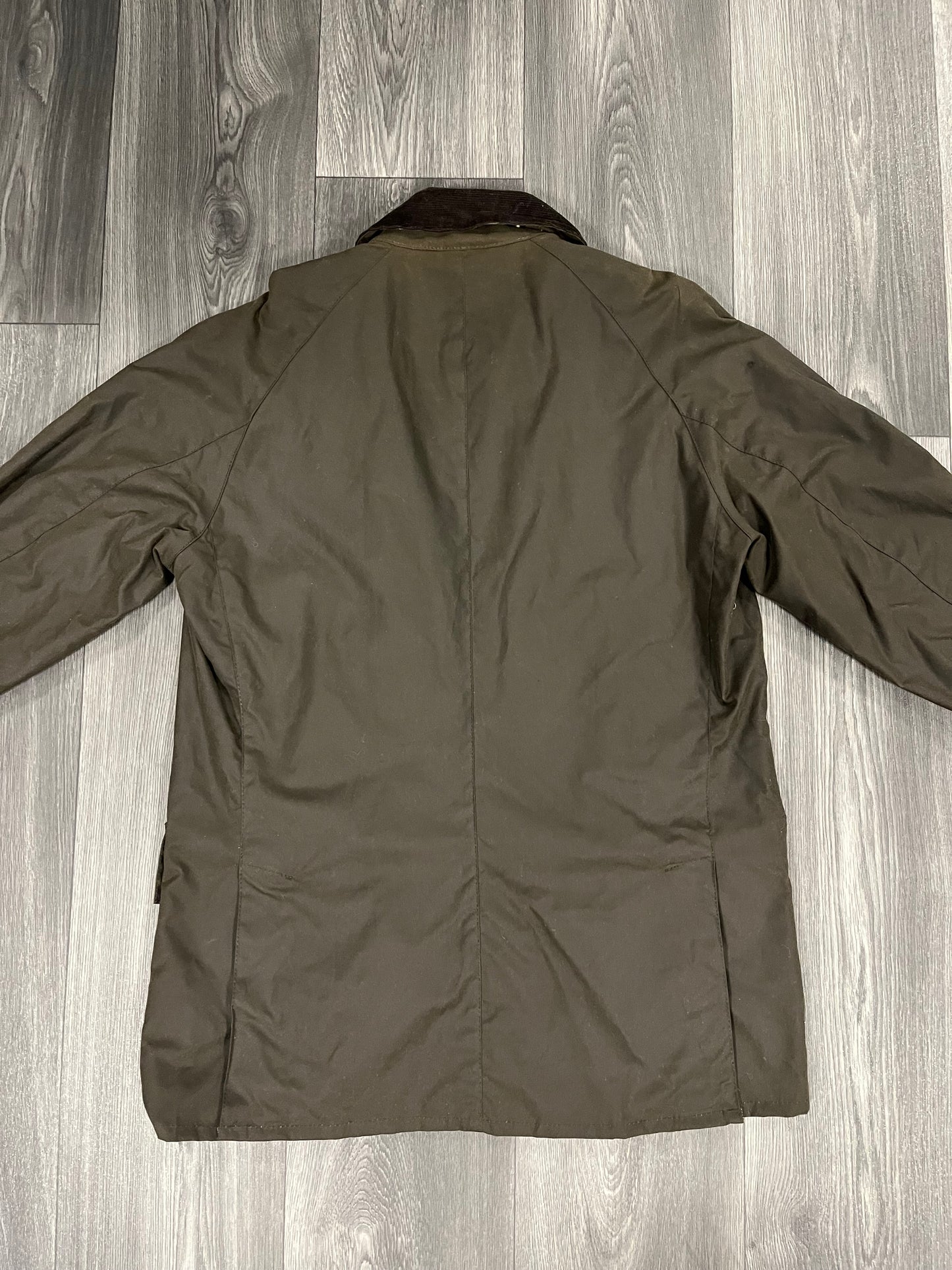 Barbour Ashby Waxed Jacket Olive Large 3657