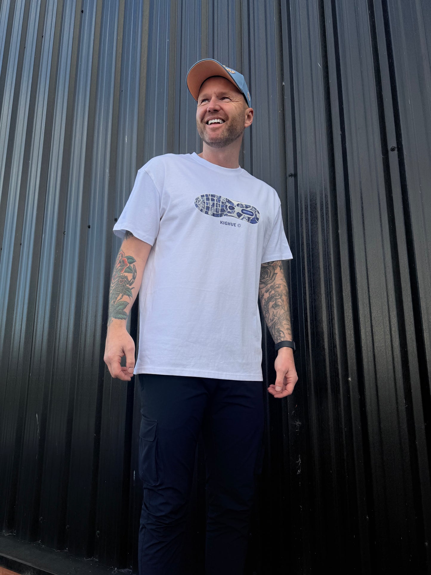 Clean Sole Tee White Kighve x Box Fresh