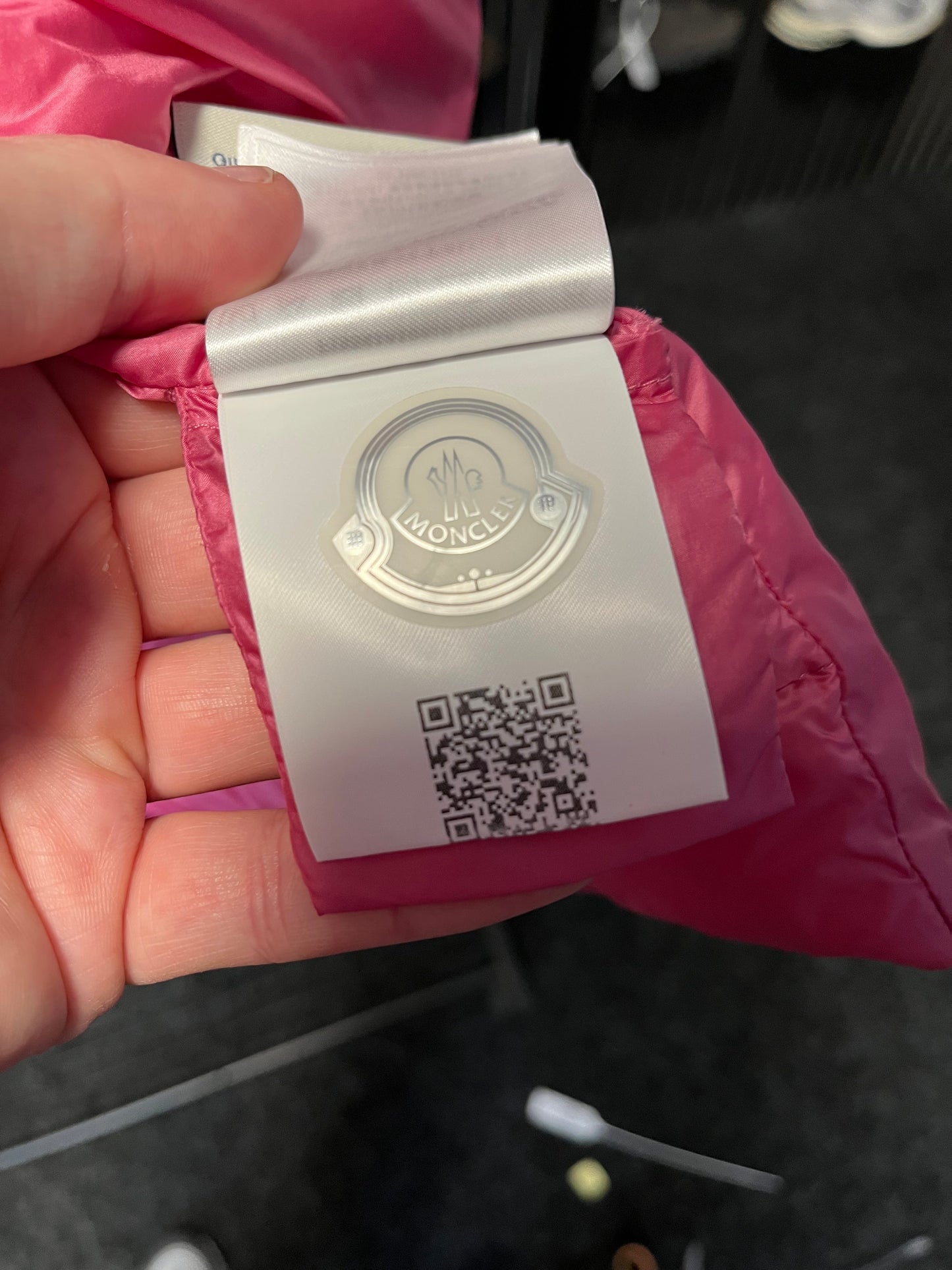 Moncler Glycine Jacket Pink Age 10 2762