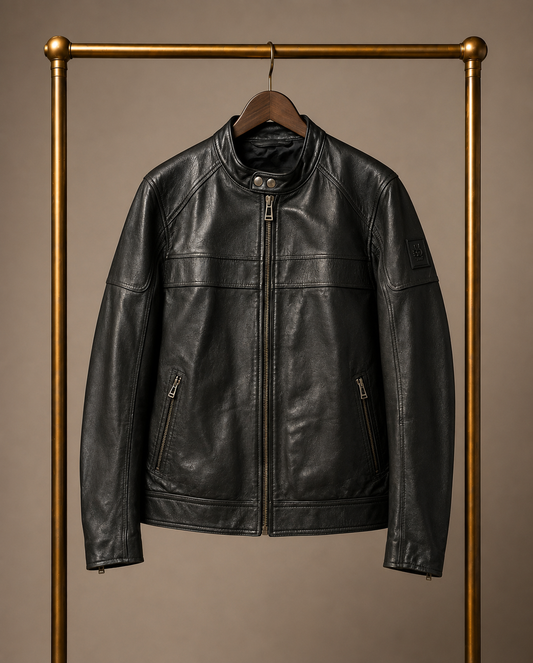 Belstaff Leather Jacket Large 3690