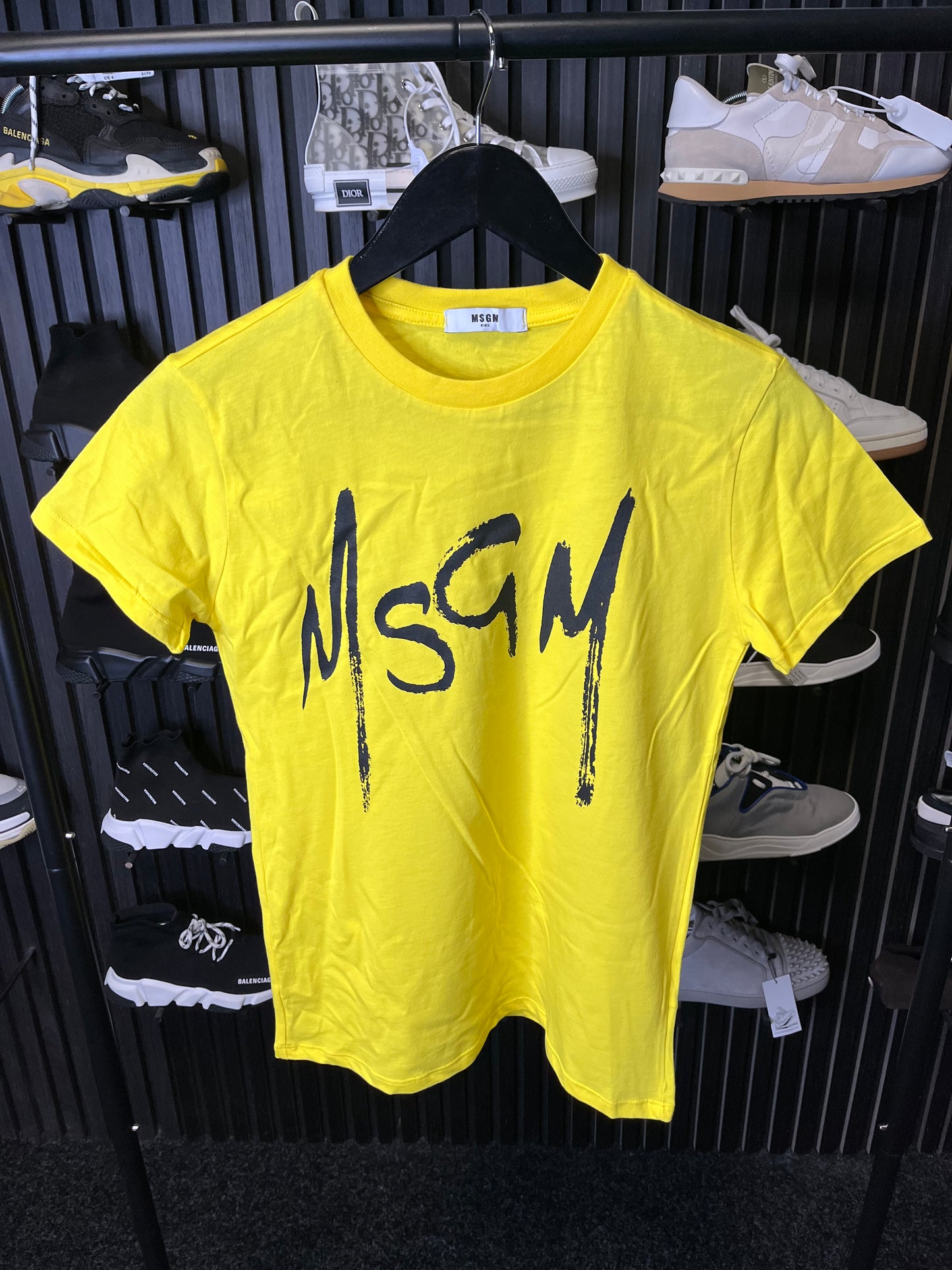 MSGM T-Shirt Yellow Age 12 3149