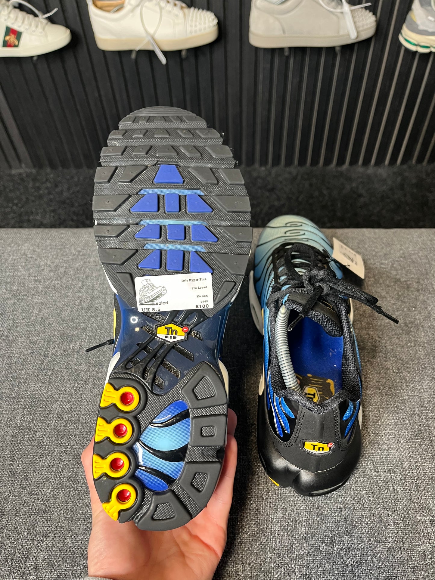 Nike TN Hyper Blue UK 8.5 2945