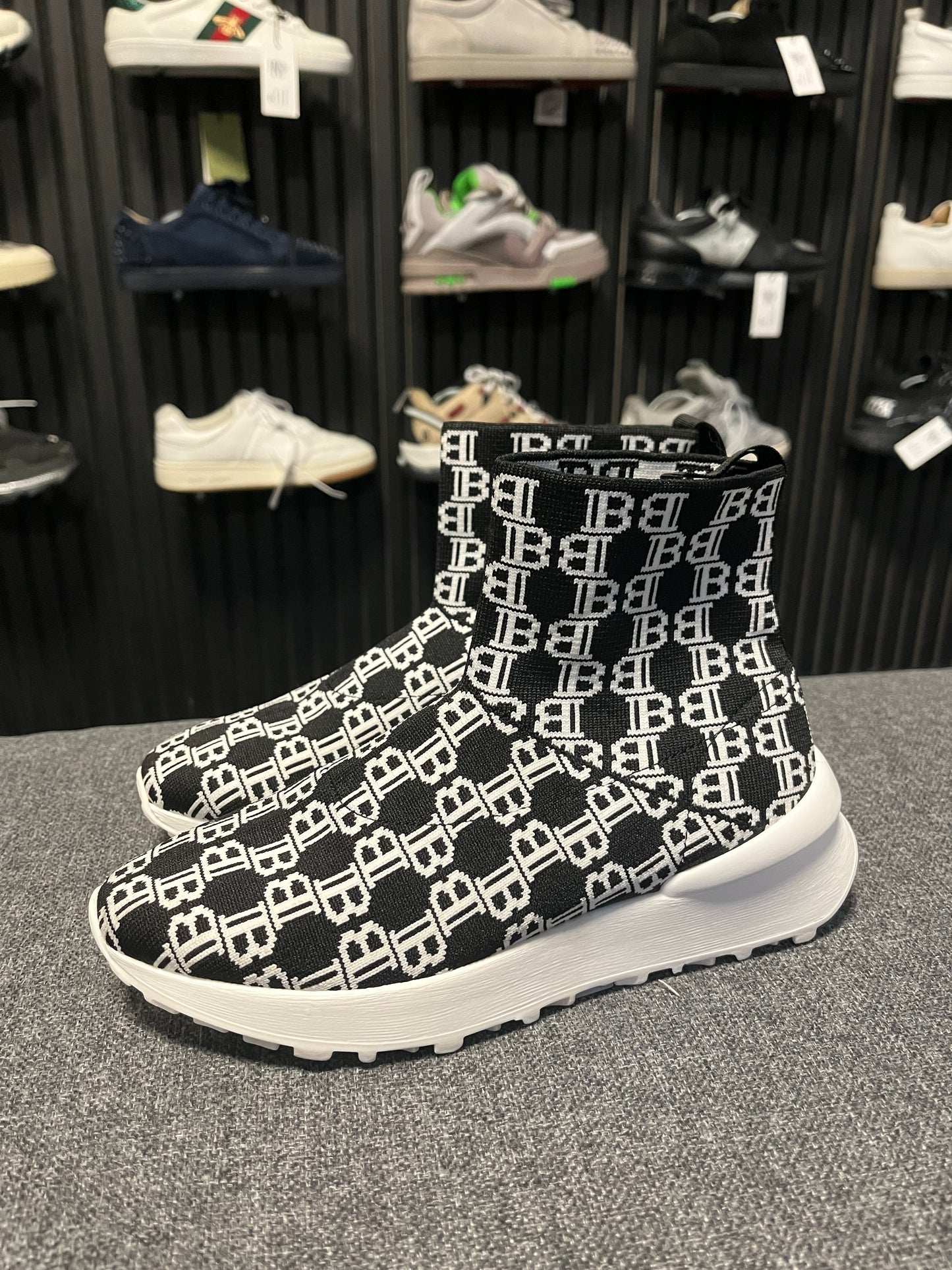 Balmain Mono Sock UK 3 3633