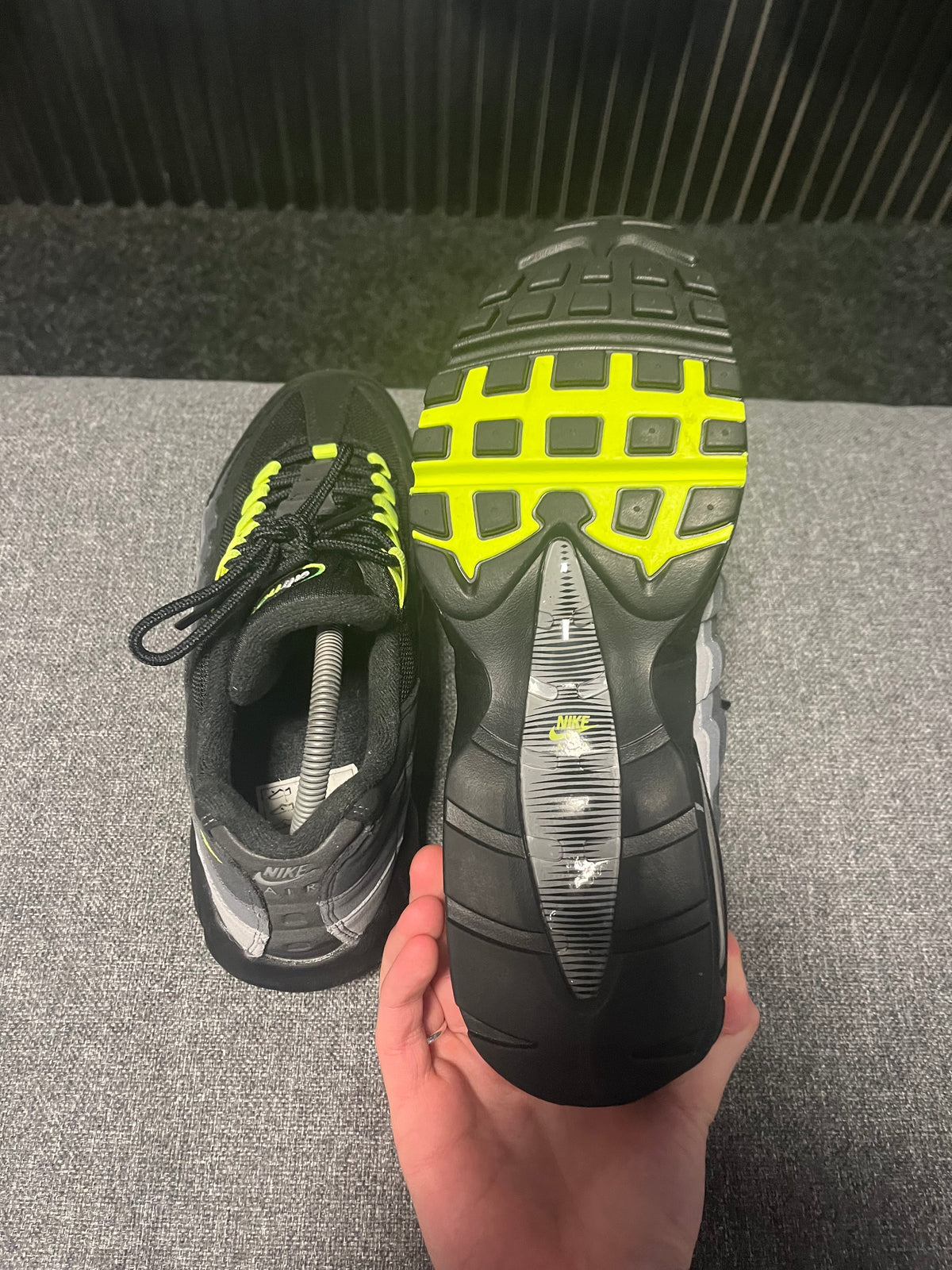 Air Max 95s Reverse Neon UK 8 3834
