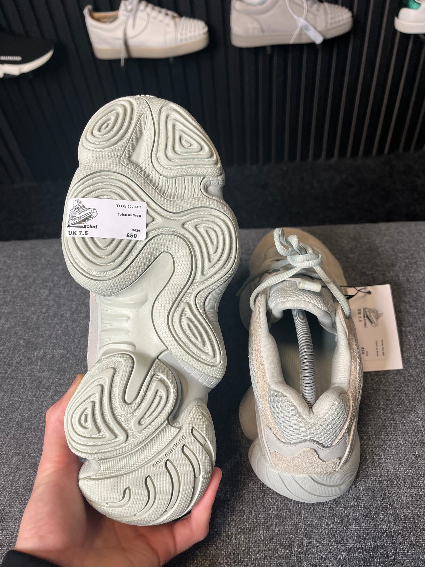 Yeezy 500 Salt UK 7.5 3020