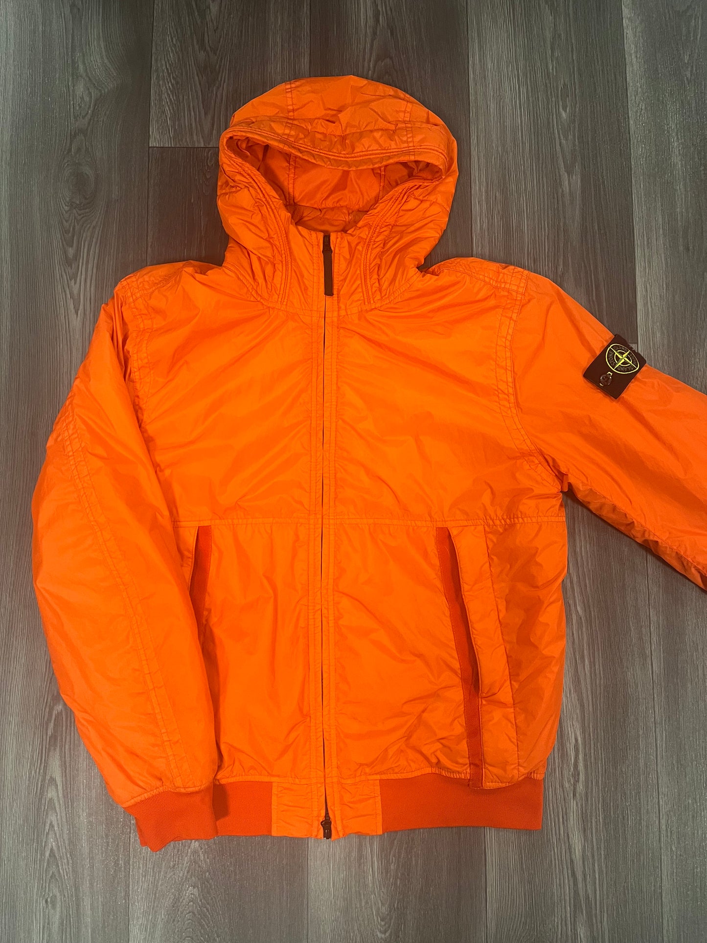 Stone Island Dyed Orange Jacket Medium 3698
