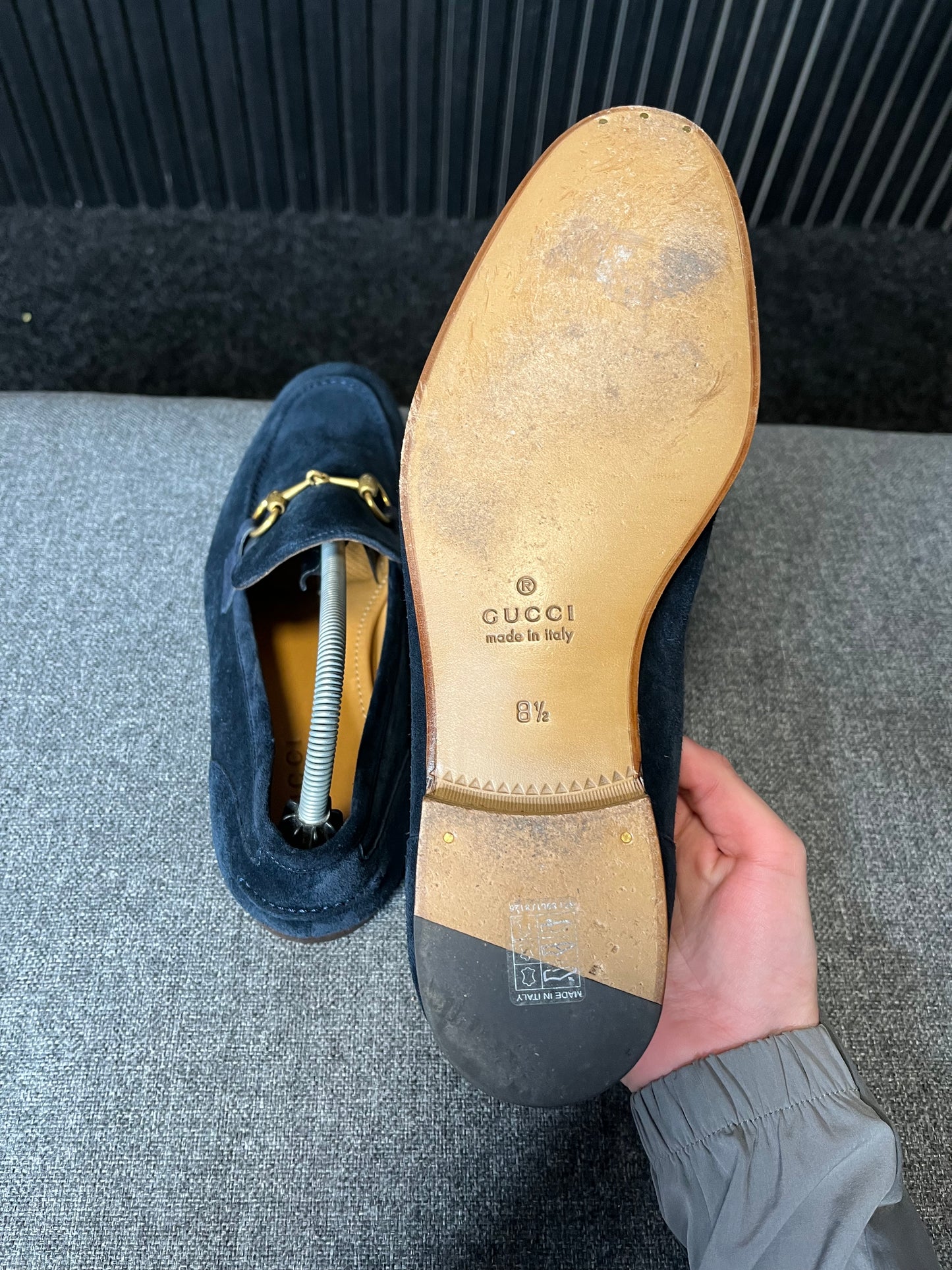 Gucci Suede Loafers UK 8.5 2804