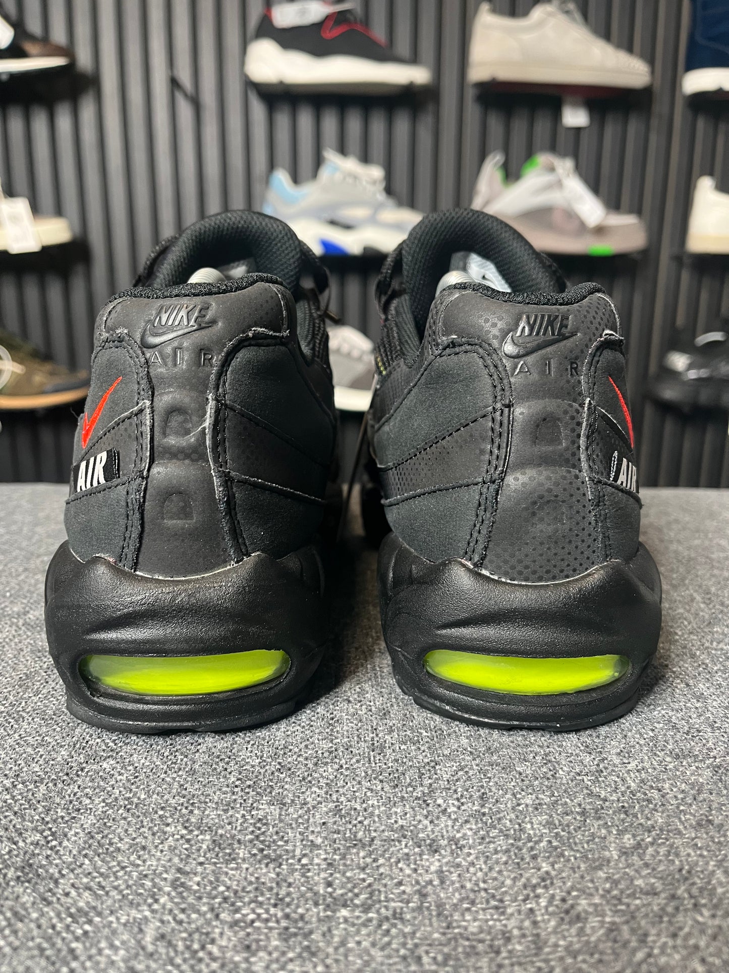Air Max 95s Black Reflective Volt UK 9 3410