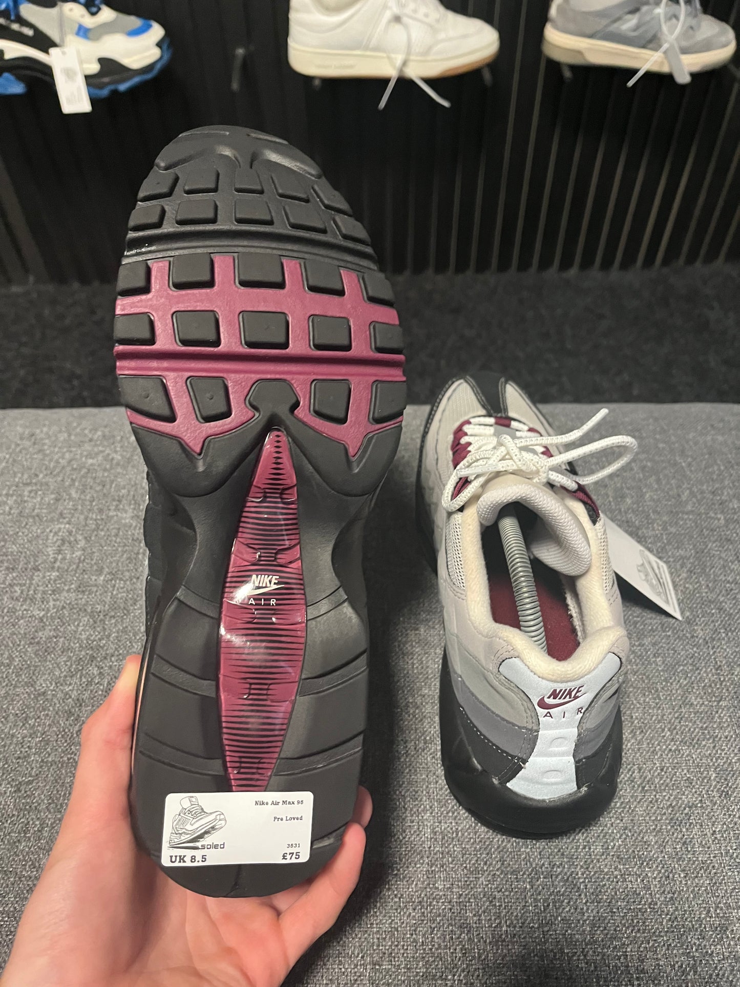 Air Max 95s Beetroot UK 8.5 3531