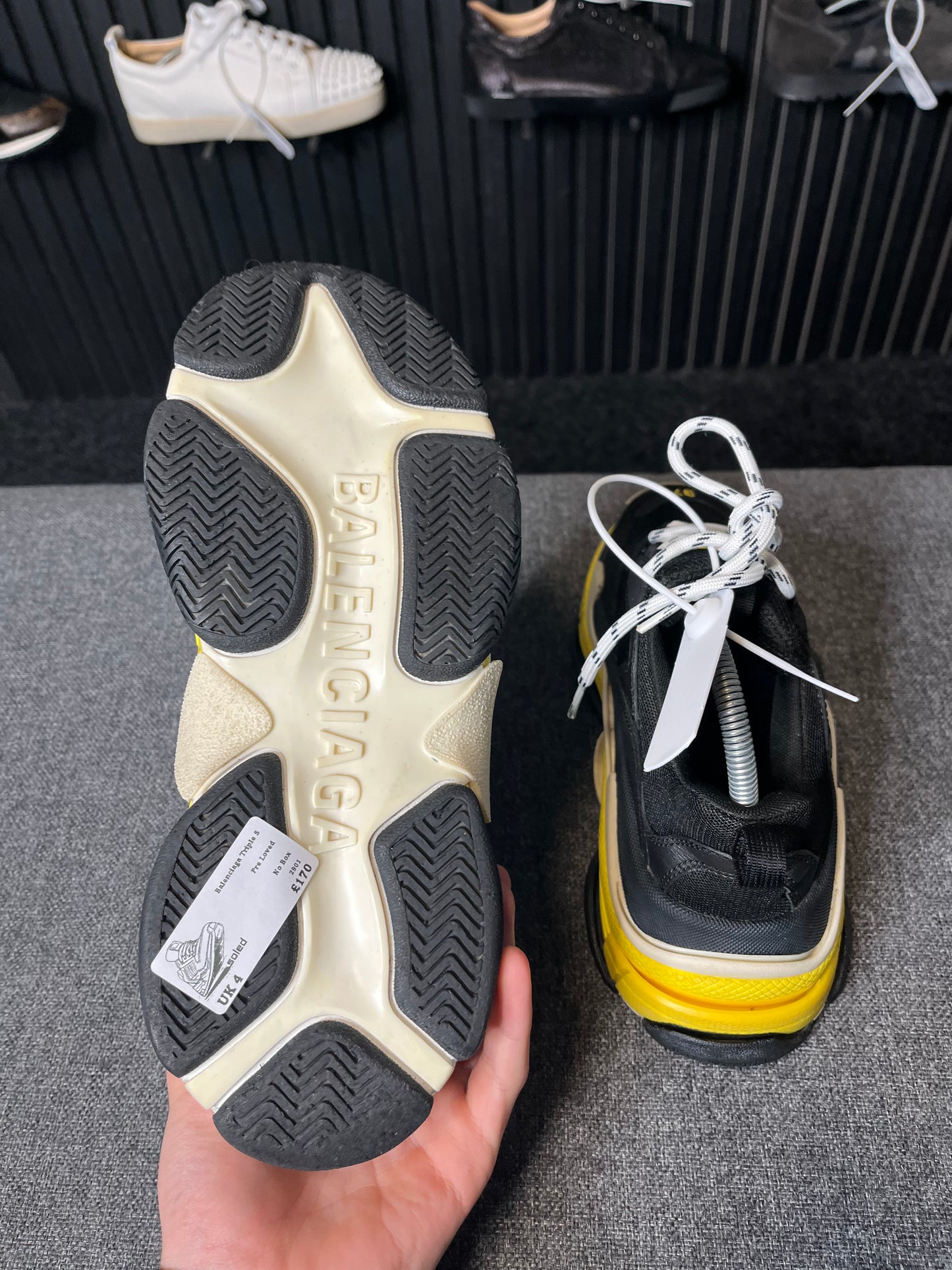 Balenciaga Triple S UK 4 2901