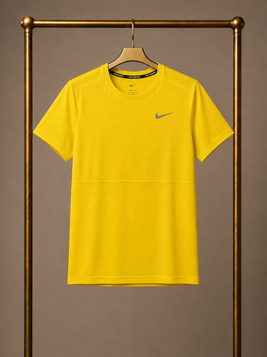 Nike Dri Fit Tee Yellow Medium 3518