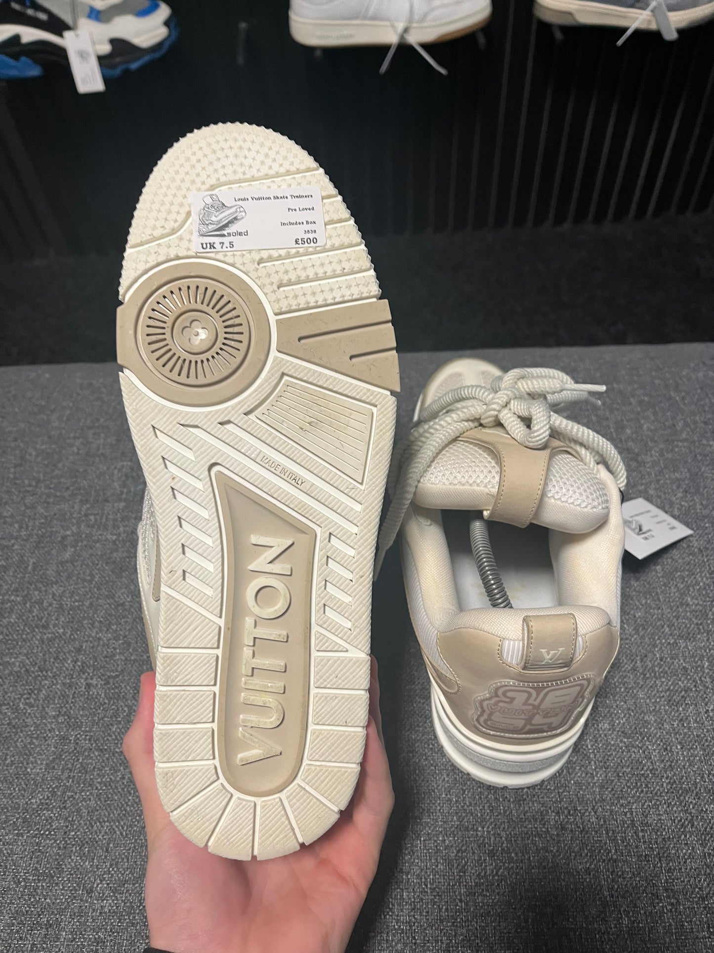Louis Vuitton Skate Trainers UK 7.5 3538