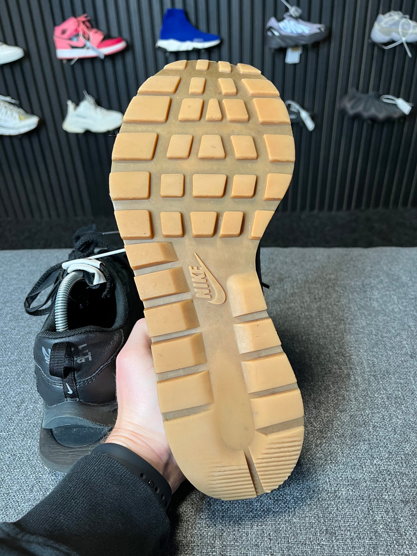 Nike Sacai Vaporwaffle Black Gum UK8.5 2558