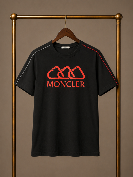 Moncler T-Shirt Black Large 3576