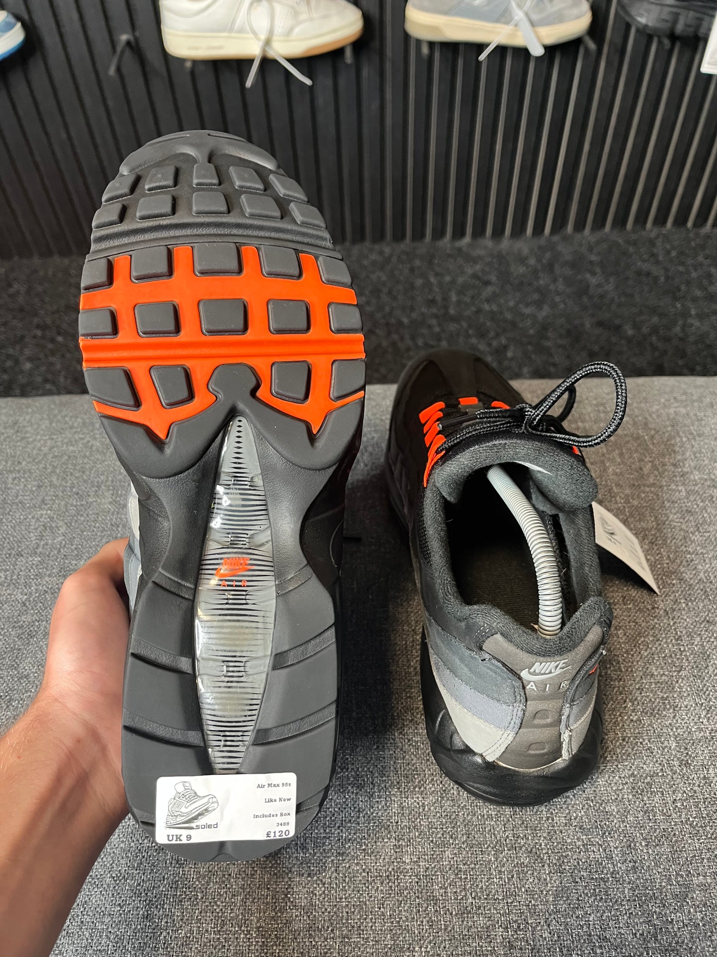 Air Max 95s Hyper Crimson UK 9 3488