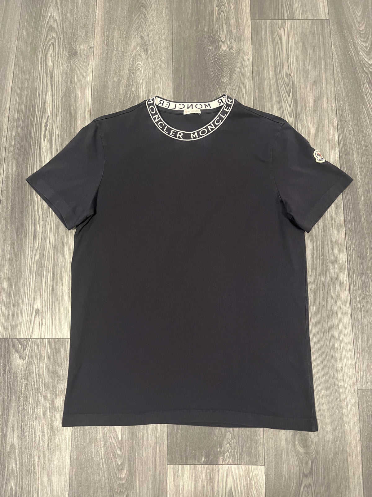 Moncler Tee Navy Medium 3767