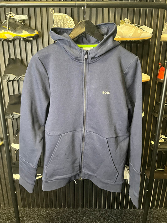 Hugo Boss Hooded Sweater Navy Age 16 3131