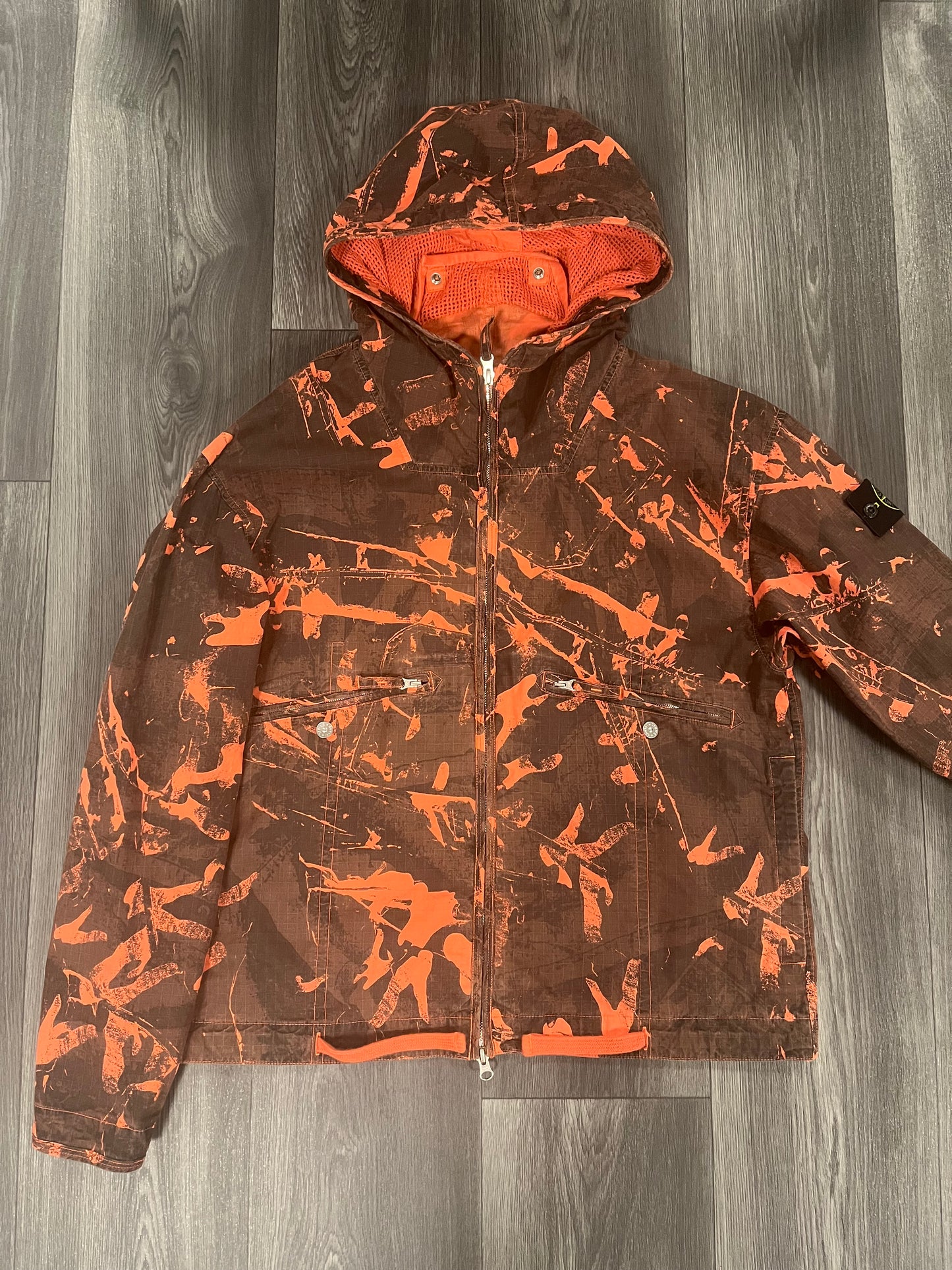 Stone Island Camo Jacket Medium 3697