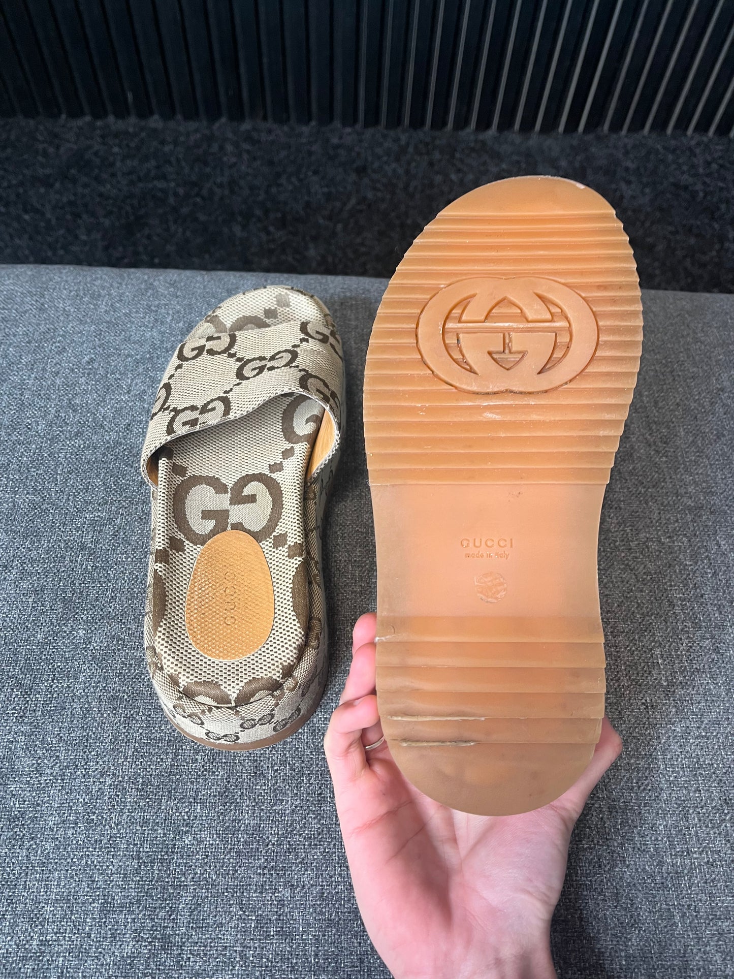 Gucci Platform Sandals UK 3 3385