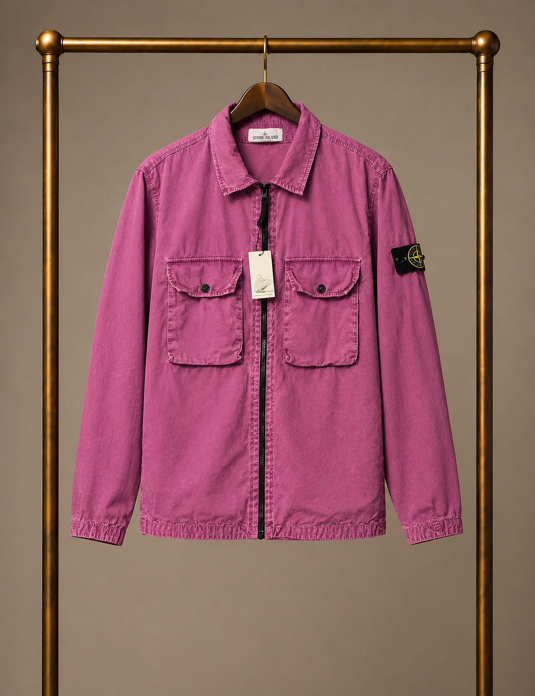 Stone Island Overshirt Purple XL 3562