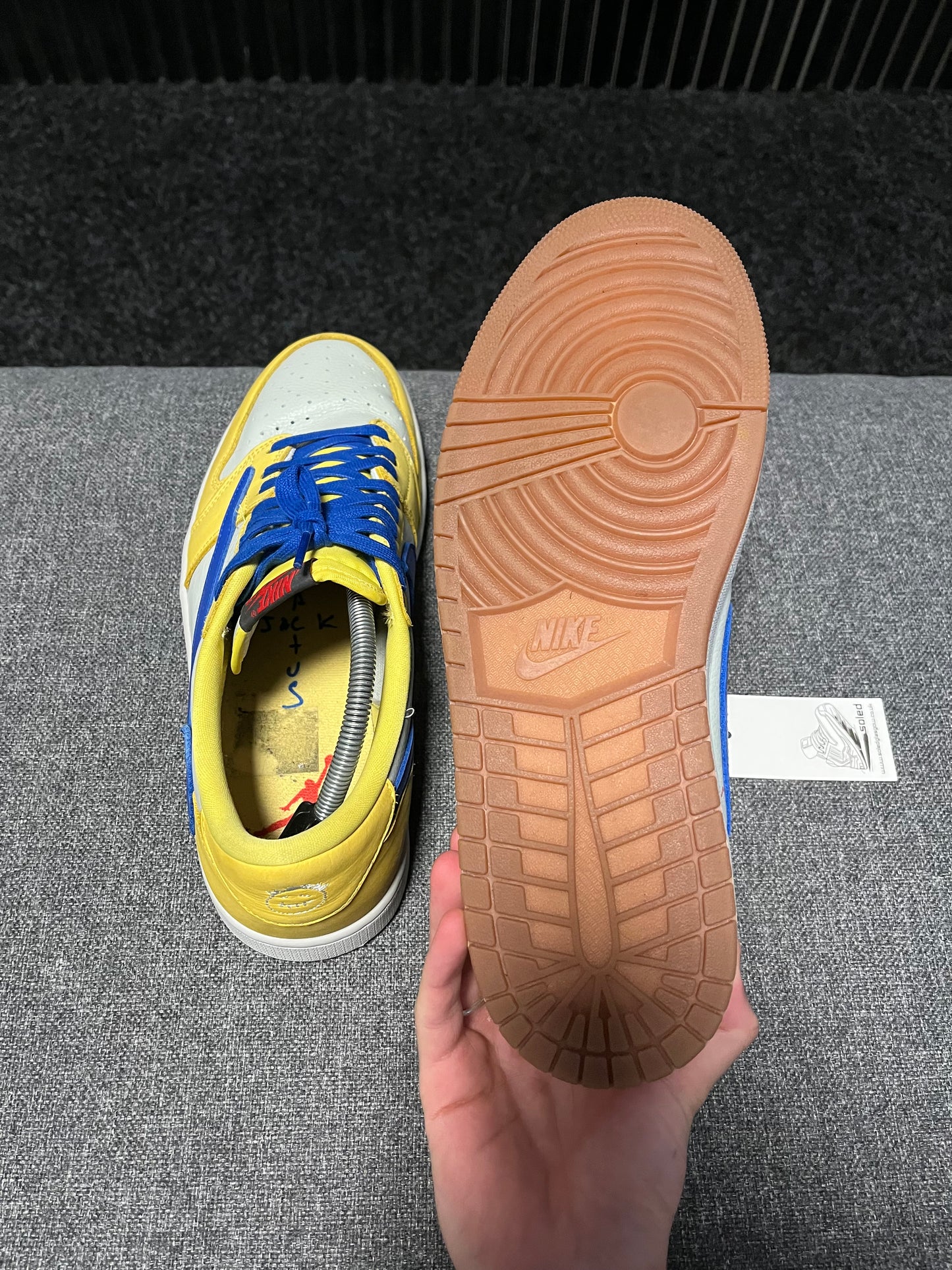 Travis Scott Canaries UK 10.5 3619