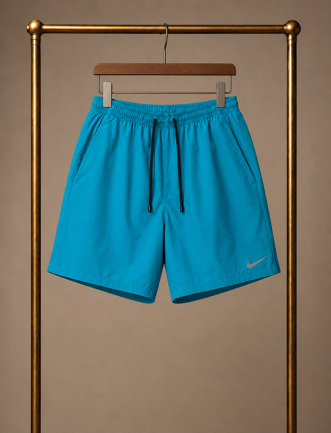 Nike Running Shorts Teal Medium 3507