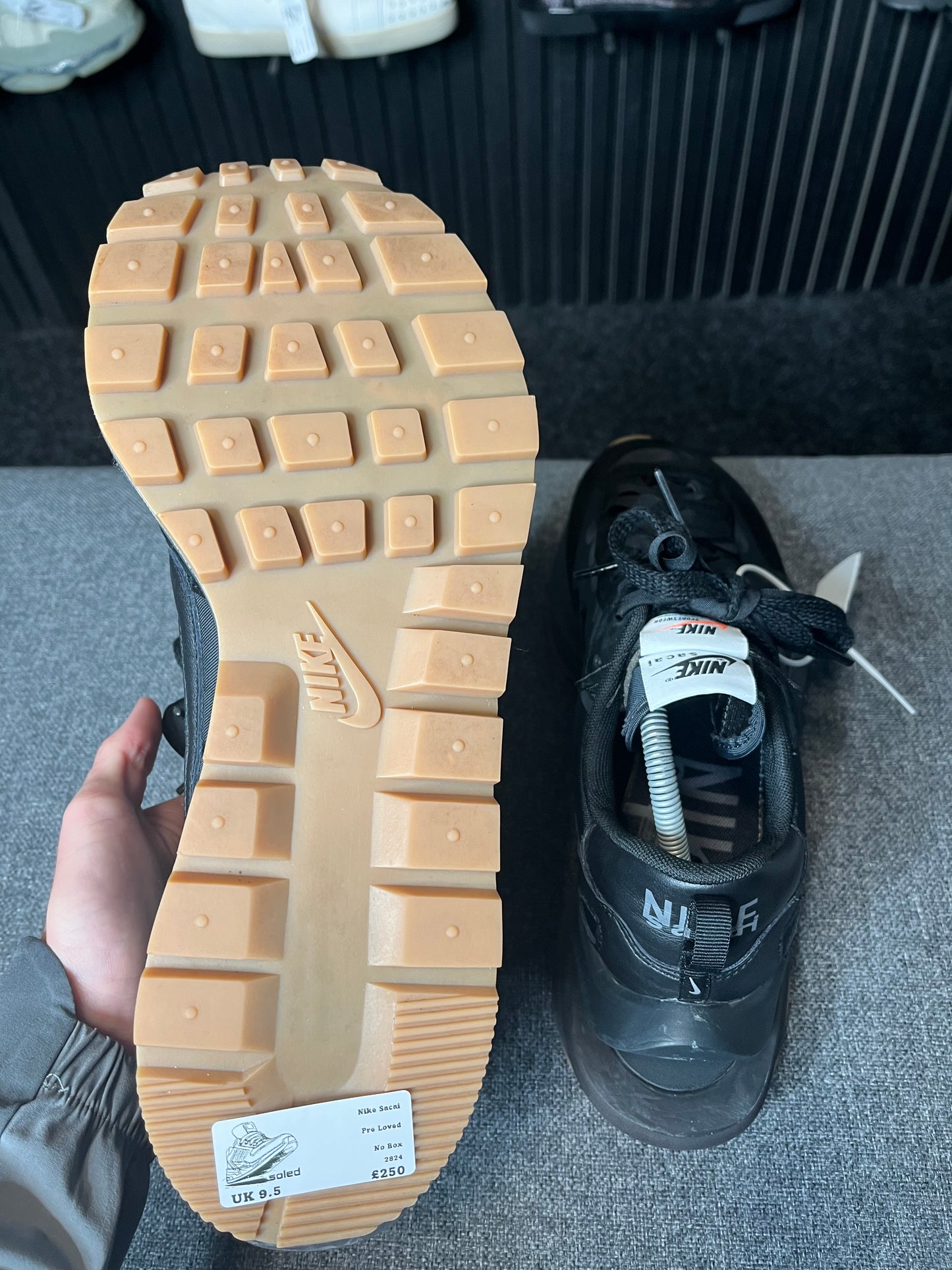 Nike Sacai Vaporwaffle UK 9.5 2824