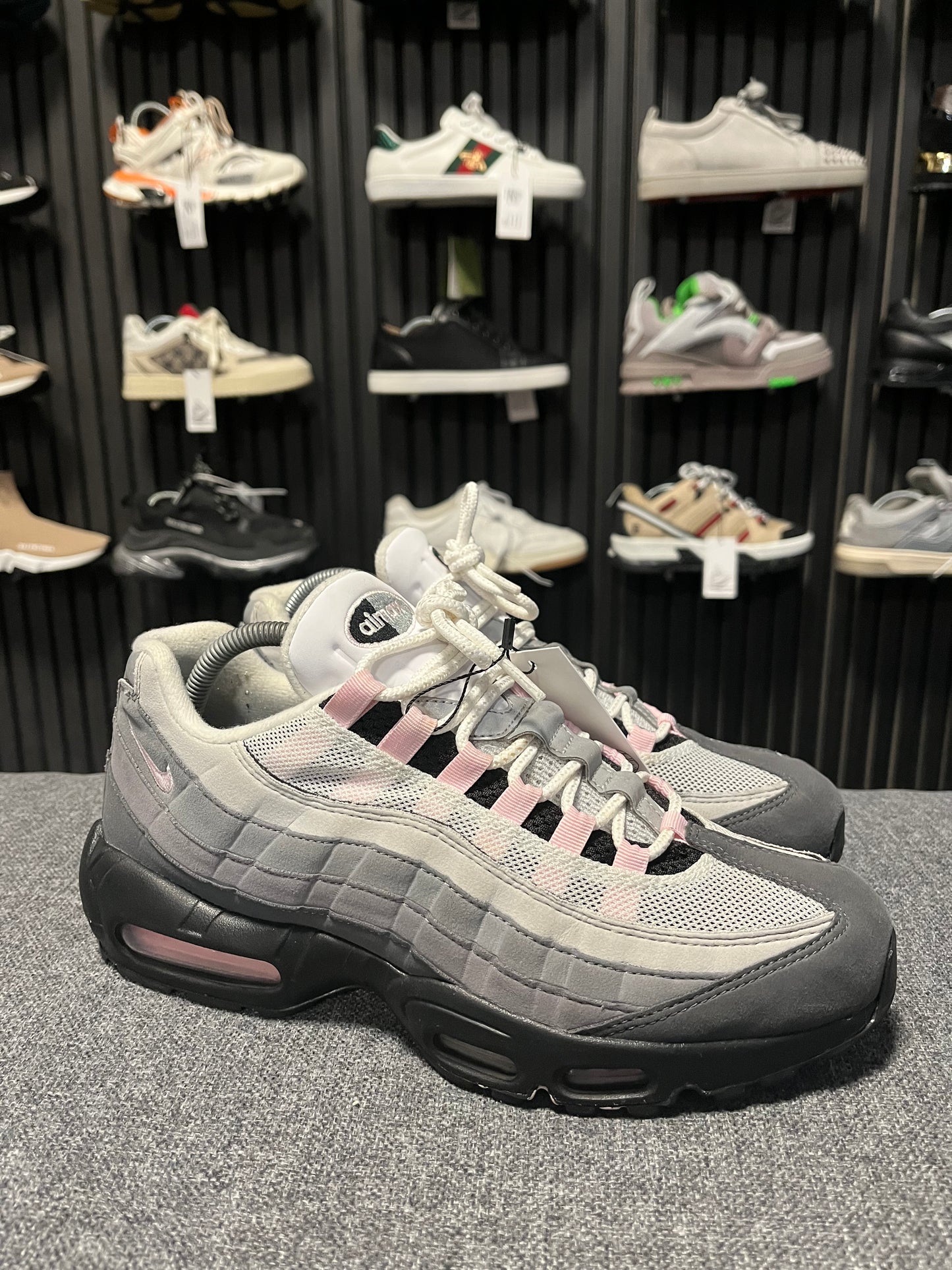 Air Max 95s Pink Foam UK 8 3626