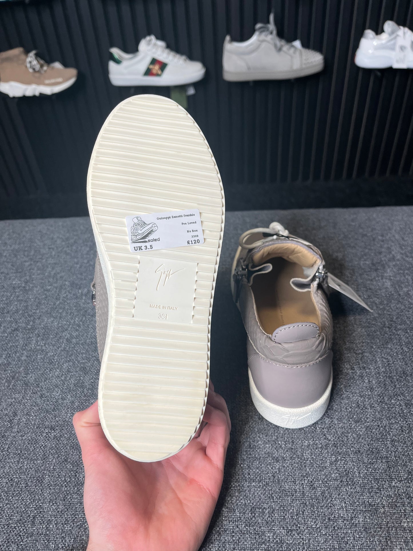Guiseppe Zanotti Frankie Low UK 3.5 3309