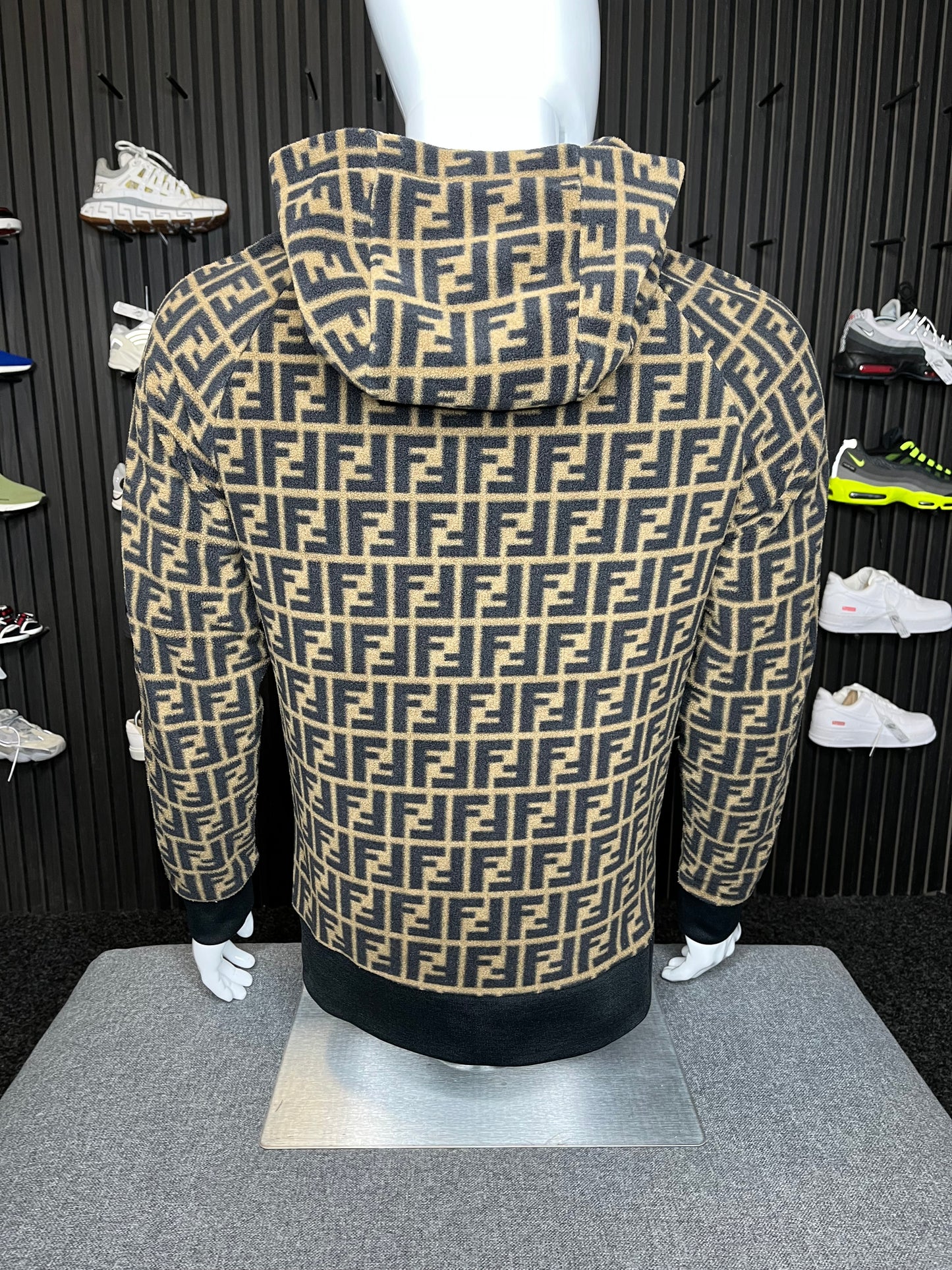 Fendi Logo Zip Up Jacket Small 2277