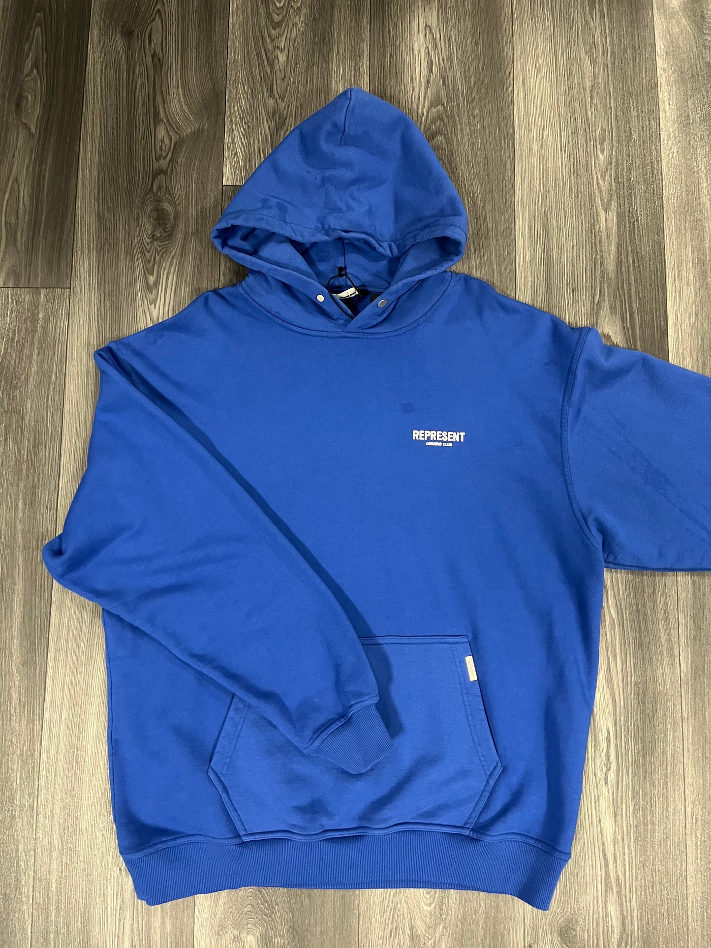 Represent Hooded Sweater Blue Large 3665