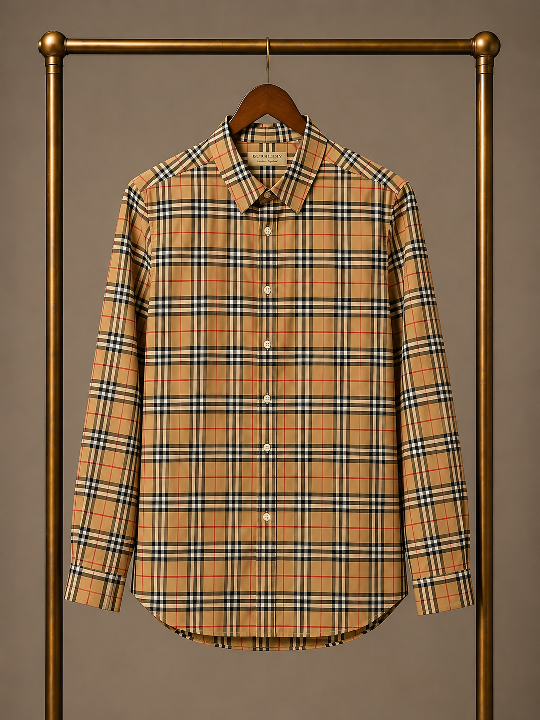 Burberry Check Shirt XL 3568