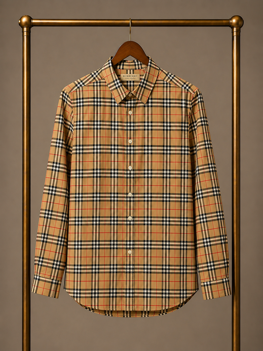 Burberry Check Shirt XL 3568