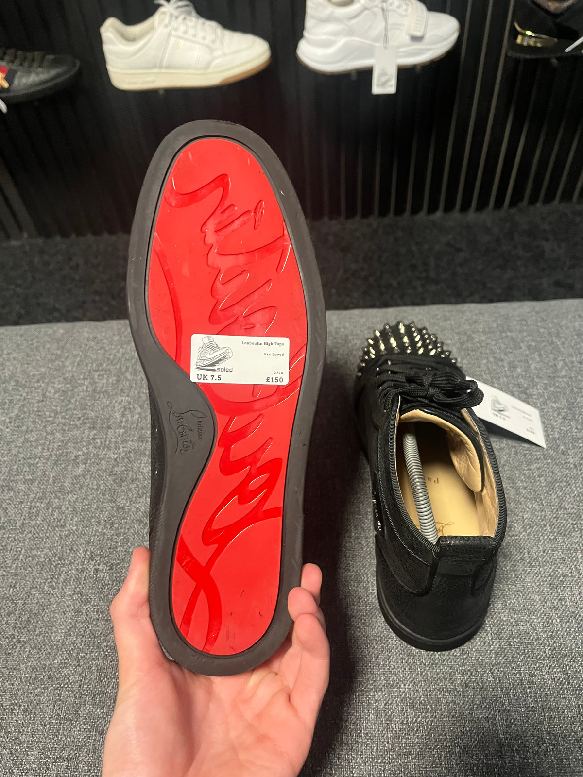Louboutin High Tops UK 7.5 3770
